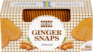 Изображение товара Печенье Nyakers Имбирное Миндальное 150г