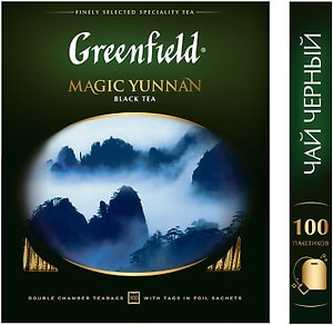 Изображение товара Чай черный Greenfield Magic Yunnan 100*2г