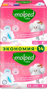 Изображение товара Прокладки Molped Ultra Супер 14шт