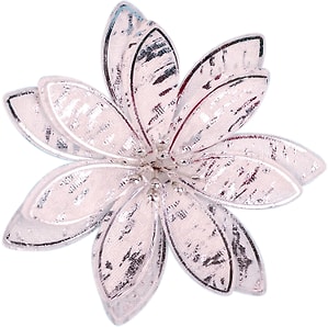 Изображение товара Набор новогодних цветов Miland 12.5см 2шт