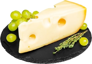 Изображение товара Сыр Николаевские Сыроварни Маасдам полутвердый 45% 0.4-0.7кг