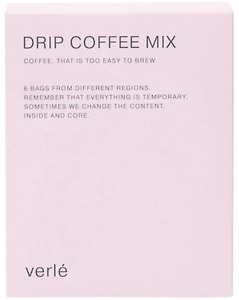 Изображение товара Кофе молотый Verle Mix в дрип-пакетах  6шт*11г