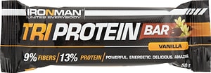 Изображение товара Батончик протеиновый IronMan Tri Protein Bar Ваниль 50г