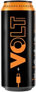 Изображение товара Напиток Volt Energy энергетический Апельсин-Маракуйя 450мл