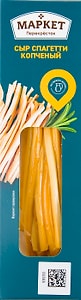 Изображение товара Сыр Маркет Перекресток Спагетти копченый 40% 80г
