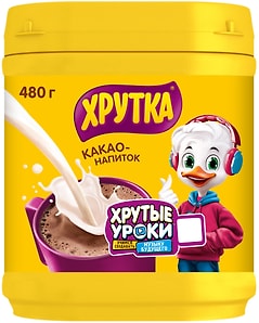 Изображение товара Какао-напиток Хрутка быстрорастворимый 480г