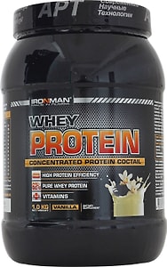 Изображение товара Коктейль протеиновый IronMan Whey Protein Ваниль 1кг