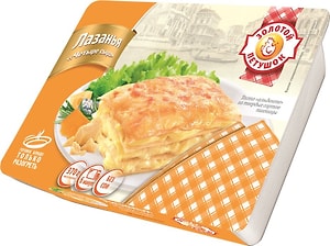 Изображение товара Лазанья Золотой петушок Четыре сыра 370г