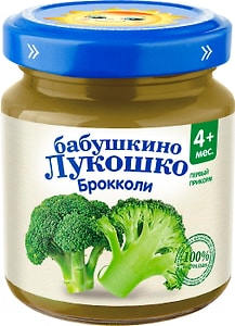 Изображение товара Пюре Бабушкино Лукошко из брокколи 100г