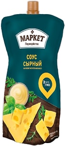 Изображение товара Соус Маркет Перекресток на основе растительных масел Сырный 42% 242мл