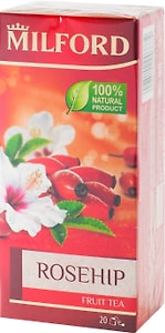 Изображение товара Чай фруктовый Milford Rosehip 20*2г