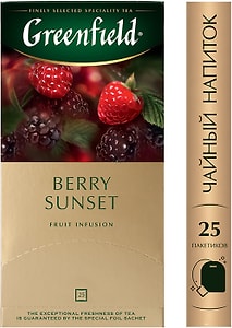Изображение товара Напиток чайный Greenfield Berry Sunset 25*2г