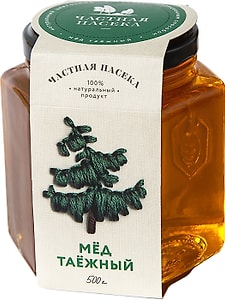 Изображение товара Мед Частная Пасека Таежный натуральный 500г