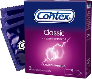 Изображение товара Презервативы Contex Classic 3шт