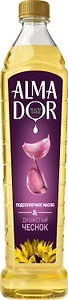 Изображение товара Масло подсолнечное Almador с ароматом чеснока 750мл