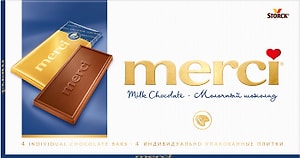 Изображение товара Шоколад Merci Молочный 100г