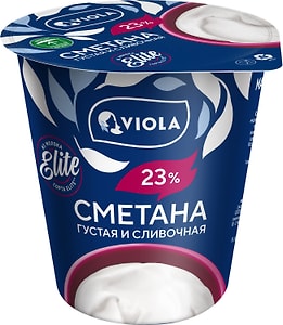Изображение товара Сметана Viola 23% 315г