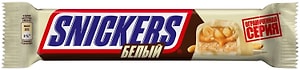 Изображение товара Шоколадный батончик Snickers Белый 2шт*40.5г