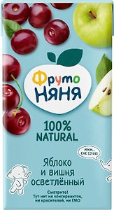 Изображение товара Нектар ФрутоНяня Яблоко-вишня с 3 лет 500мл