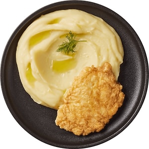 Изображение товара Шницель куриный Перекресток Select в яйце с картофельным пюре 210г