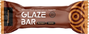 Изображение товара Батончик Филинити Glaze Bar финиковый с фундуком и какао 35г