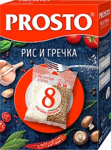 Изображение товара Ассорти Prosto Рис и Греча 8пак*62.5г