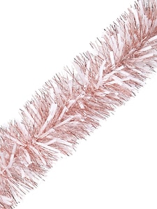 Изображение товара Мишура новогодняя Magic Time Карамельная с белыми вставками 200*15см