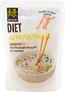 Изображение товара Лапша Midori Diet Ширатаки Спагетти 200г
