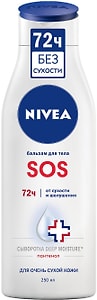 Изображение товара Бальзам для тела NIVEA SOS Восстановление с пантенолом 250мл