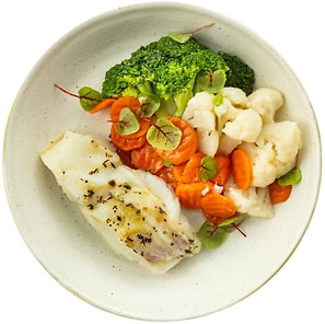 Изображение товара Треска AlphaChef с овощами 250г