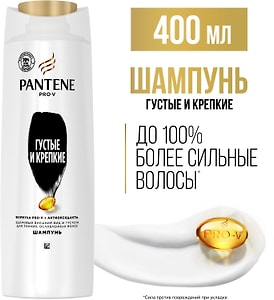 Изображение товара Шампунь для волос Pantene Pro-V Густые и Крепкие 400мл