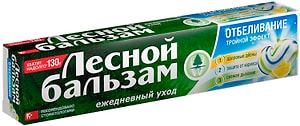 Изображение товара Зубная паста Лесной Бальзам отбеливание тройной эффект с соком лимона 113г
