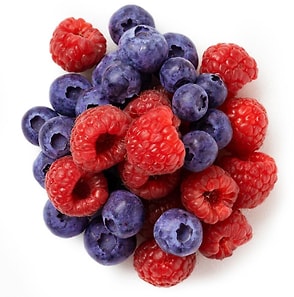 Изображение товара Мини Микс Малина и Голубика 150г упаковка