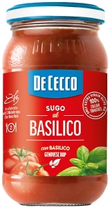 Изображение товара Соус De Cecco Sugo Al Basilico Томатный с базиликом 200г