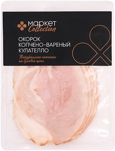 Изображение товара Окорок свиной Market Collection Кулателло копчено-вареный 170г