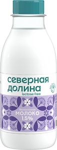 Изображение товара Молоко Северная Долина безлактозное 1.5% 400мл