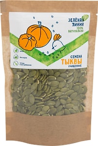 Изображение товара Семена тыквы Зеленая линия очищенные 150г