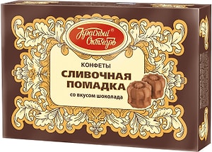 Изображение товара Конфеты Красный октябрь Сливочная помадка со вкусом шоколада 250г