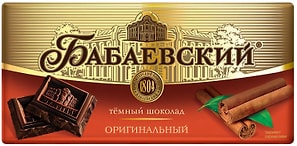 Изображение товара Шоколад Бабаевский Темный оригинальный 75г