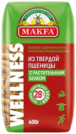 Изображение товара Макароны Makfa Wellness Спирали высокобелковые 400г