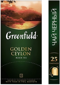 Изображение товара Чай черный Greenfield Golden Ceylon 25*2г