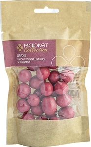 Изображение товара Драже Маркет Collection Фундук в соленой карамели йогуртовой глазури с вишней 80г