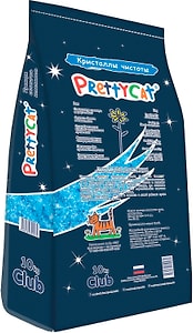 Изображение товара Наполнитель для кошачьего туалета PrettyCat Кристаллы чистоты силикагелевый 10кг