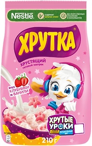 Изображение товара Готовый завтрак Хрутка Клубнично-ванильное настроение 210г