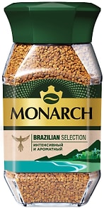 Изображение товара Кофе растворимый Monarch Brazilian Selection 180г