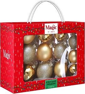 Изображение товара Набор елочный шаров Magic Time 26шт