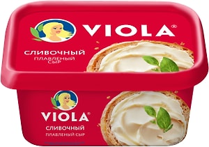 Изображение товара Сыр плавленый Viola Сливочный 50% 400г