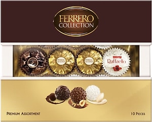 Изображение товара Конфеты Ferrero Collection Молочный-Темный-Белый 107.2г