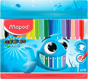 Изображение товара Набор фломастеров Maped Color Peps Ocean 18шт