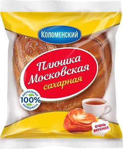 Изображение товара Плюшка Коломенский Московская сахарная 150г